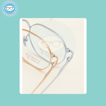 Gọng kính kim loại mã 6209